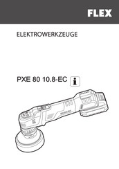 Flex PXE 80 10.8-EC Handleiding