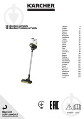Kärcher VC 6 Cordless ourFamily Handleiding