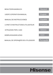 Hisense FV240N4AW1 Gebruiksaanwijzing