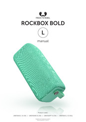 Fresh 'N Rebel ROCKBOX BOLD Handleiding