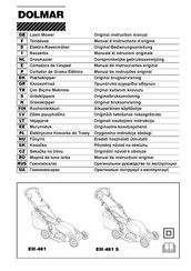 Dolmar EM-461 S Oorspronkelijke Gebruiksaanwijzing