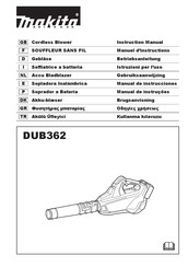 Makita DUB362 Gebruiksaanwijzing