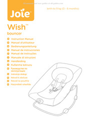 Jole Wish bouncer Handleiding