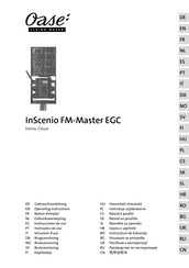 Oase InScenio FM-Master EGC Gebruiksaanwijzing