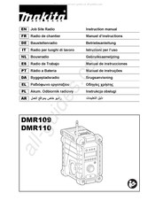 Makita DMR109 Gebruiksaanwijzing