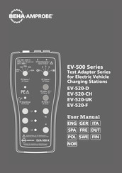 Beha-Amprobe EV-520-CH Gebruikershandleiding