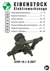 EIBENSTOCK EHR 18.1 S SET Oorspronkelijke Gebruiksaanwijzing