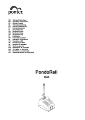 Pontec PondoRell 3000 Gebruiksaanwijzing