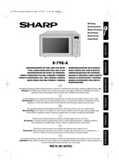 Sharp R-798-A Handleiding