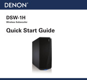 Denon DSW-1H Snelstartgids