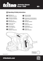 Triton TRP UL Handleiding En Veiligheidsvoorschriften