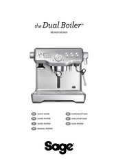 Sage the Dual Boiler SES920 Snelstartgids