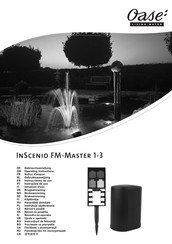 Oase InScenio FM-Master 3 Gebruiksaanwijzing