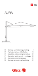 Glatz AURA Montage- En Bedieningshandleiding