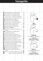 Hansgrohe Logis 100 71107000 Gebruiksaanwijzing