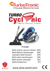 TurboTronic TURBO Cyclonic TT-CV05 Handleiding