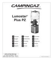 Campingaz Lumostar Plus PZ Handleiding