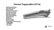Heiniger OT14 Gebruiksaanwijzing