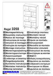 Germania Regal 3268 Montage-Instructies