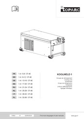 toparc KOOLWELD 1 Handleiding