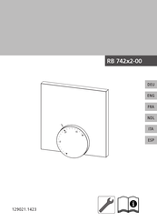 pefra RB 742x2-00 Handleiding