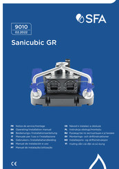 SFA Sanicubic GR Installatiehandleiding