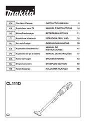 Makita CL111D Gebruiksaanwijzing