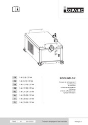 toparc KOOLWELD 2 Handleiding