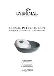 EYENIMAL CLASSIC PET FOUNTAIN Gebruikershandleiding