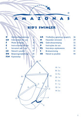 Amazonas Kid's swinger Gebruiksaanwijzing