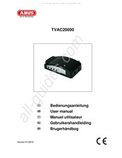 Abus TVAC20000 Gebruikershandleiding