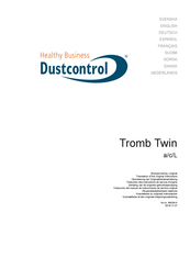 Dustcontrol Tromb Twin c Vertaling Van De Originele Gebruiksaanwijzing