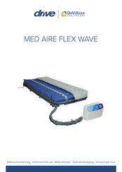 Drive DeVilbiss Healthcare MED AIRE FLEX WAVE Gebruiksaanwijzing