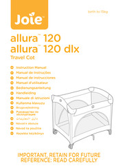 Jole allura 120 dlx Handleiding