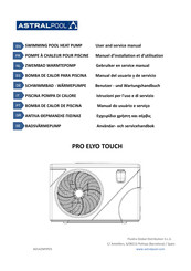 Astralpool PRO ELYO TOUCH Gebruikershandleiding