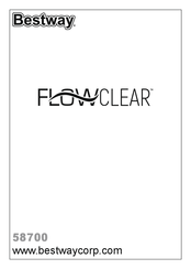 Bestway FLOWCLEAR 58700 Gebruikershandleiding