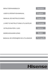 Hisense RT156D4BWF Gebruiksaanwijzing