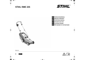 Stihl RME 235 Gebruiksaanwijzing