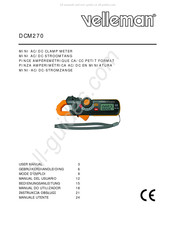 Velleman DCM270 Gebruikershandleiding