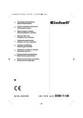 EINHELL 34.019.38 Originele Handleiding