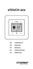 Etherma eTouch eco Handleiding