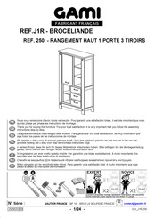 Gautier 250 Montage-Instructies