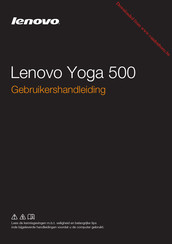 Lenovo 80N4 Gebruikershandleiding