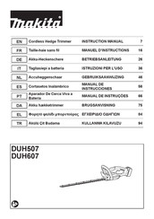 Makita DUH507 Gebruiksaanwijzing