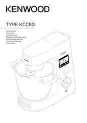 Kenwood KCC90 Gebruiksaanwijzing