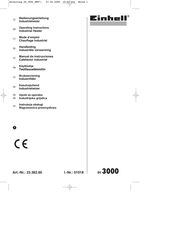 EINHELL IH 3000 Handleiding