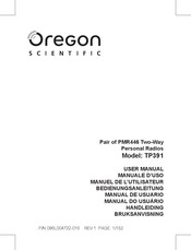 Oregon Scientific TP391 Handleiding