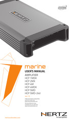 Hertz marine HCP 4M Gebruikershandleiding