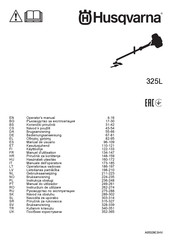 Husqvarna 325L Gebruiksaanwijzing