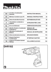 Makita DHR182 Gebruiksaanwijzing